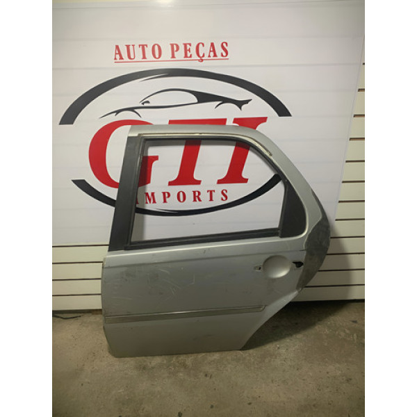 Porta Traseira Esquerda Fiat Palio 08 09 10 11 12 13* Cinza Traseira Esquerda