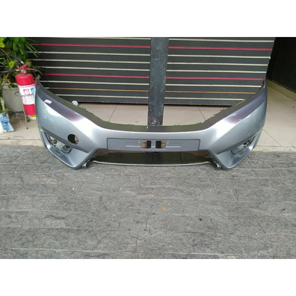 Parachoque Dianteiro Honda Fit 2015 A 2017 Cinza