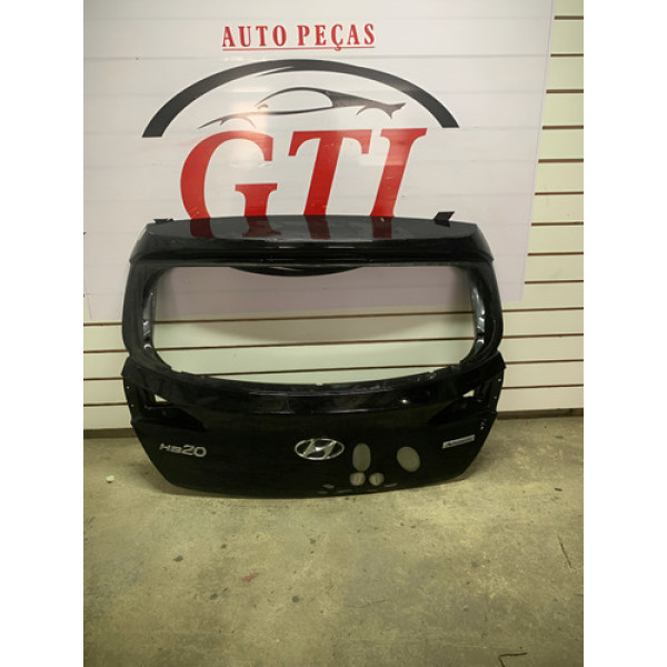 Tampa Porta Mala Hyundai Hb20 14 15 16 17 18 Preto