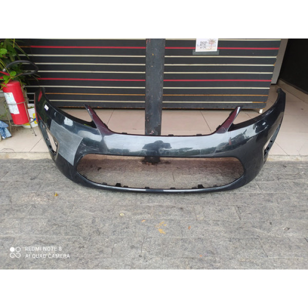 Parachoque Dianteiro New Fiesta Mexicano 2011 A 2013 Preto