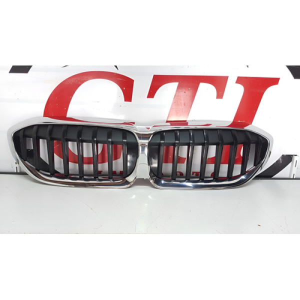 Grade Dianteira Bmw 320i 2019 2020 2021 Original  Brilhante