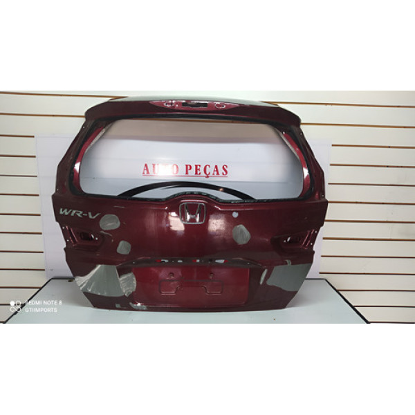 Tampa Porta Mala Traseiro Honda Wrv 2017 2018 2019 2020 2021 - Vermelho