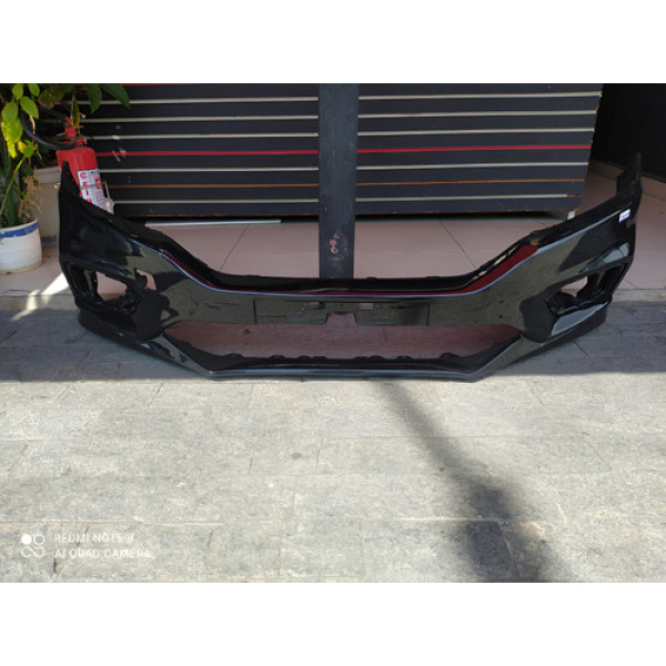 Parachoque Dianteiro Honda City 2018 2019 2020 2021 Preto