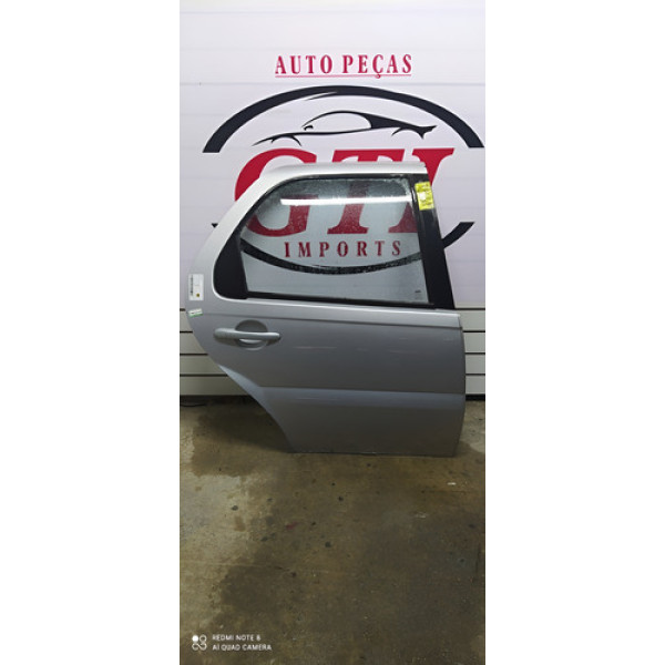 Porta Traseira Direita Palio Ou Siena 2010 2011  Traseira Direito Cinza
