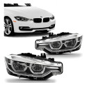 Farol Esquerdo Bmw 320 Série 3 2015 2016 2017 Led Fumê #