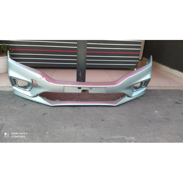 Parachoque Dianteiro Honda City 2018 2019 2020 2021 Prateado