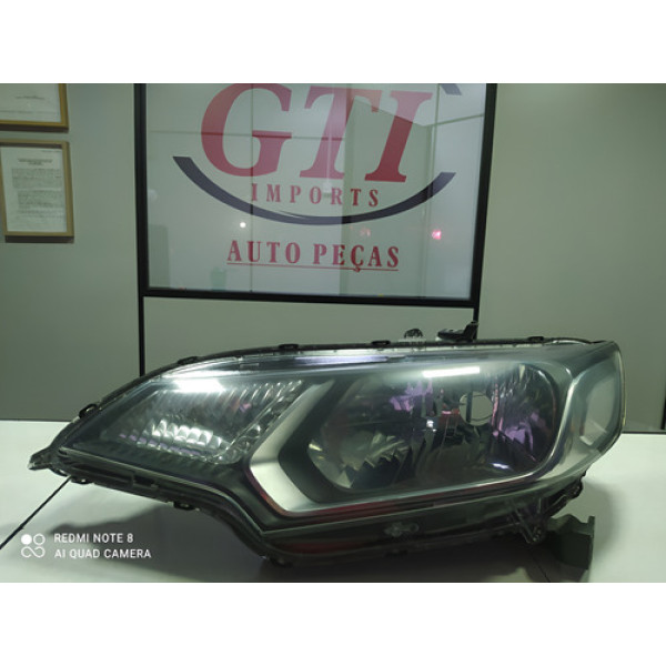 Farol Esquerdo Honda Fit 2015 2016 2017 2018 2019 A 2021# Esquerdo