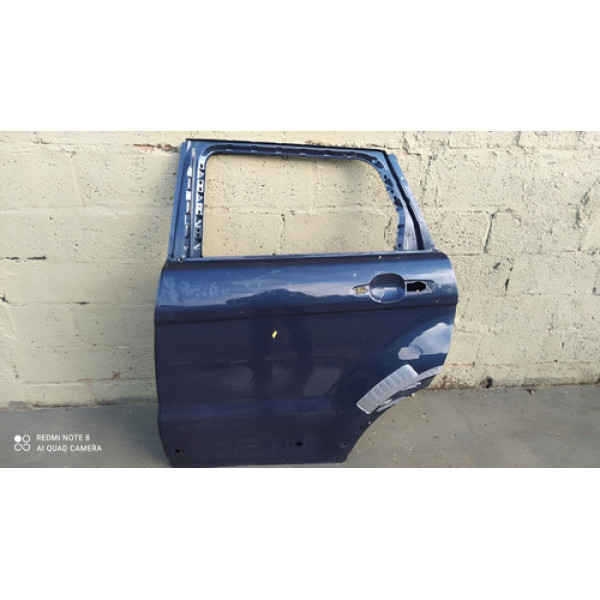 Porta Traseira Esquerda Land Rover Evoque 2012 2013 2014 15 Azul Traseira Esquerda