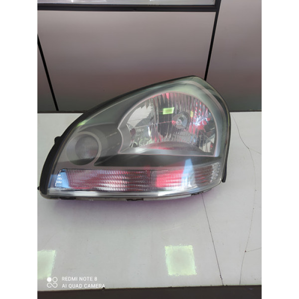 Farol Esquerdo Tucson 2004 A 2015 Pisca Cinza Esquerdo/motorista