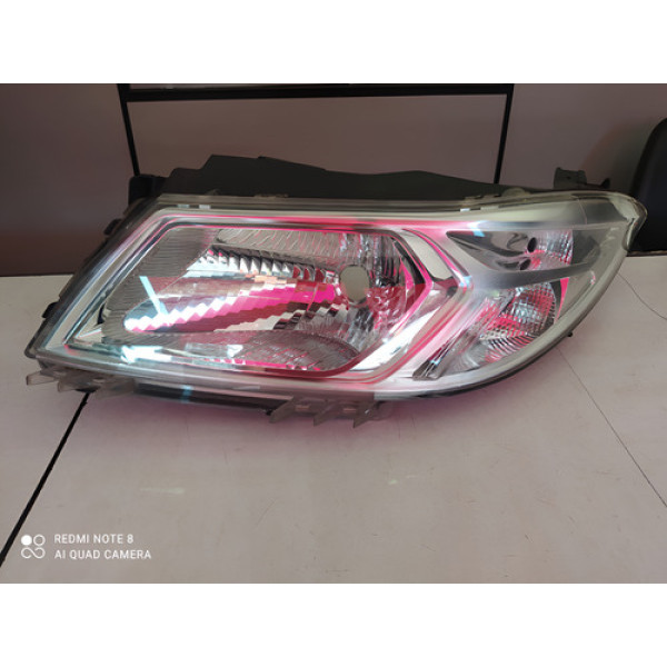 Farol Esquerdo Onix Prisma Cromado 2013  A 2019 Esquerdo/motorista