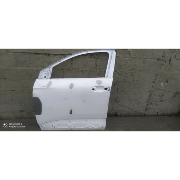 Porta Dianteira Esquerda Peugeot 3008 2018 2019 2020 2021 Branco Esquerda Dianteira