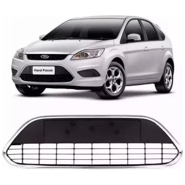Grade Parachoque Dianteiro Ford Focus 2009 10 11 2012 2013 Fosco