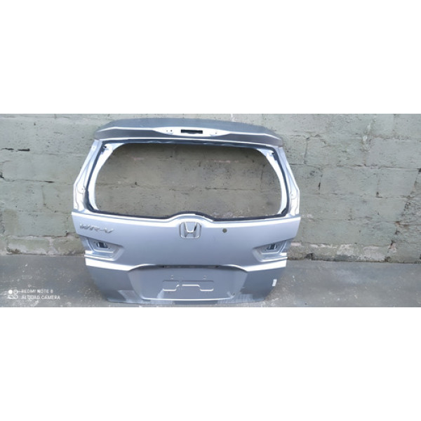 Tampa Porta Mala Traseiro Honda Wrv 2017 2018 2019 2020 2021 Prateado