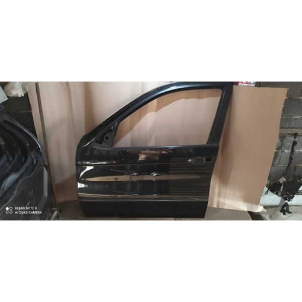 Porta Dianteira Esquerda Bmw X5 2001 2002 2003 2004 2005 06 Preto Esquerdo Dianteira