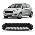 Grade Central Parachoque Dianteiro Ka 2015 2016 2017  Preto