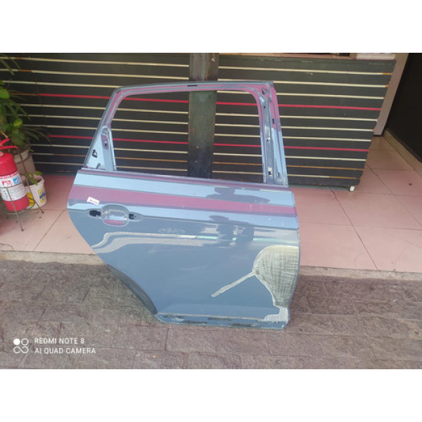 Porta Traseira Direita Volkswagen Polo Nivus 2018 A 2026 Traseira Direito Azul