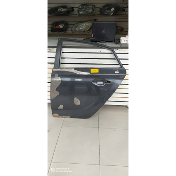 Porta Traseira Esquerda Hb20 Sedan 2013 A 2019 Esquerda Cinza-escuro