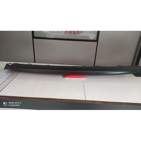 Spoiler Aplique Parachoque Traseiro Civic G10 2017 A 2021 Preto