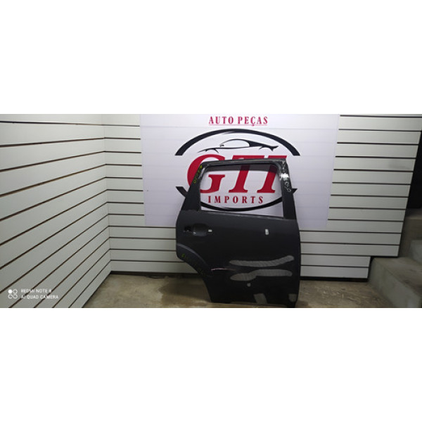 Porta Traseira Direita Fiesta 2003 2004 05 06 07 08 09 10 11 Preto Direita Traseira