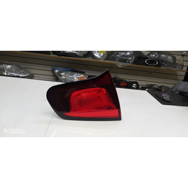 Lanterna Tampa Mala Traseira Esquerda C3 2013 A 2019 Esquerdo Vermelho