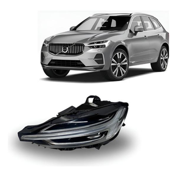 Farol Esquerdo Volvo Xc60 2019 2020 2021 2022  Esquerdo