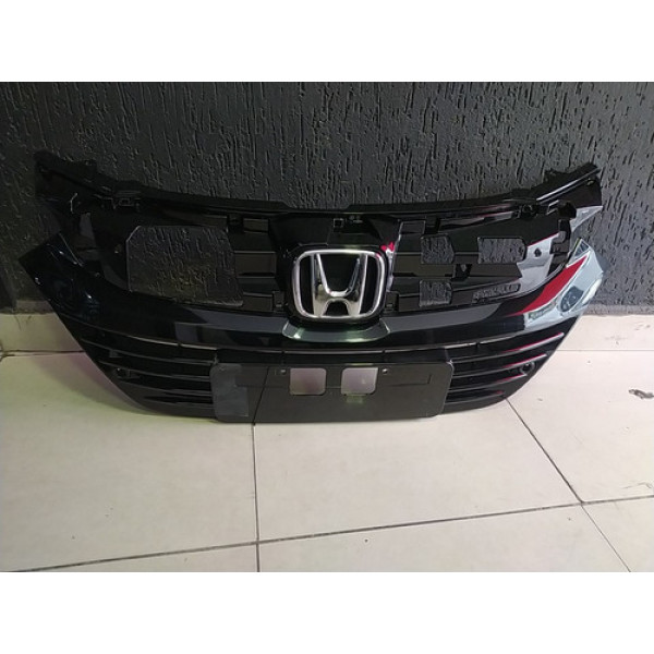 Grade Parachoque Dianteiro Hrv 2019 A 2021 Preto Brilhante