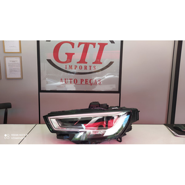 Farol Esquerdo Audi A3 Full Led 2017 2018 2019 2020 A 2022 Esquerdo