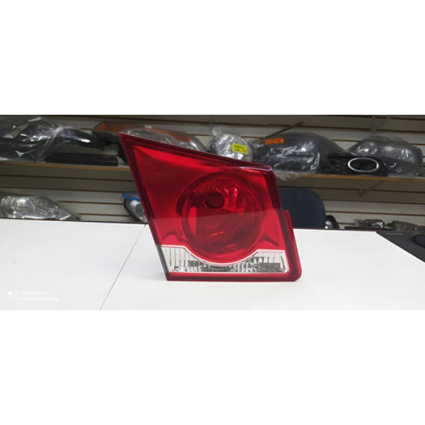 Lanterna Tampa Traseira Esquerda Cruze Sedan 2011 12 13 14  Esquerdo Vermelho