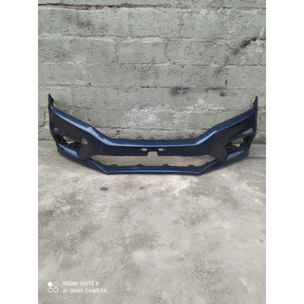 Parachoque Dianteiro Honda City 2018 A 2021 Azul
