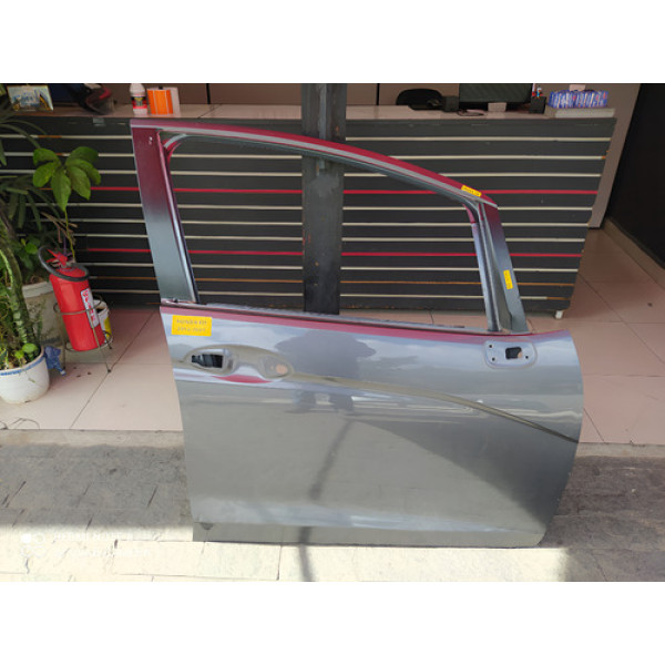 Porta Dianteira Direita Honda Fit 2015 A 2021 Dianteira Direita Cinza