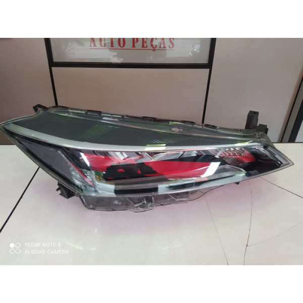 Farol Direito Nissan Kicks Full Led 2022 A 2024 Direito/passageiro