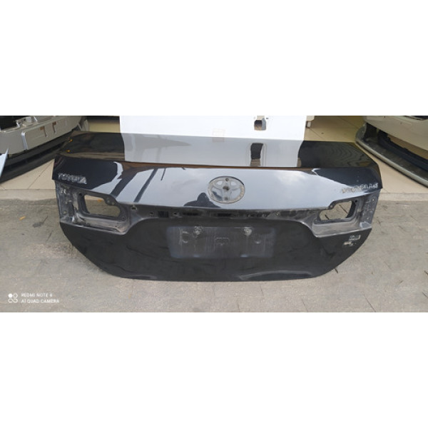 Tampa Porta Mala Traseiro Toyota Corolla 2015 2016 2017 18  Preto
