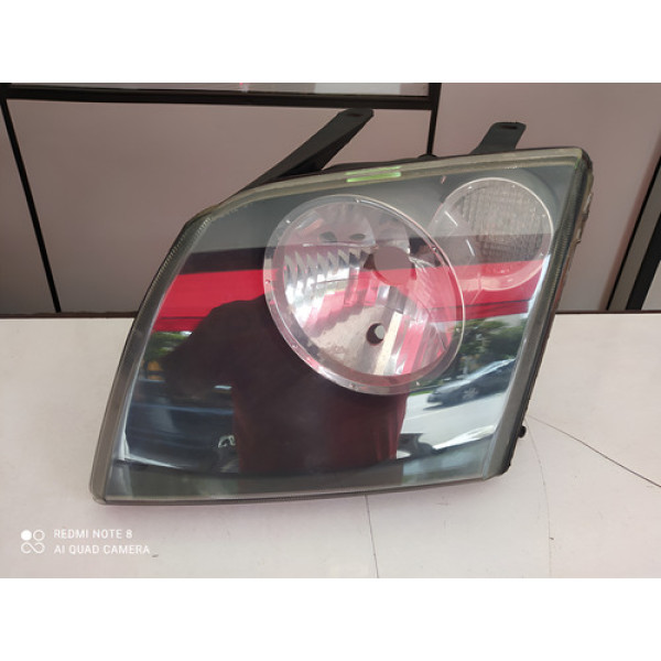Farol Esquerdo Ford Ecosport Fumê 2003 A 2006 Esquerdo/motorista