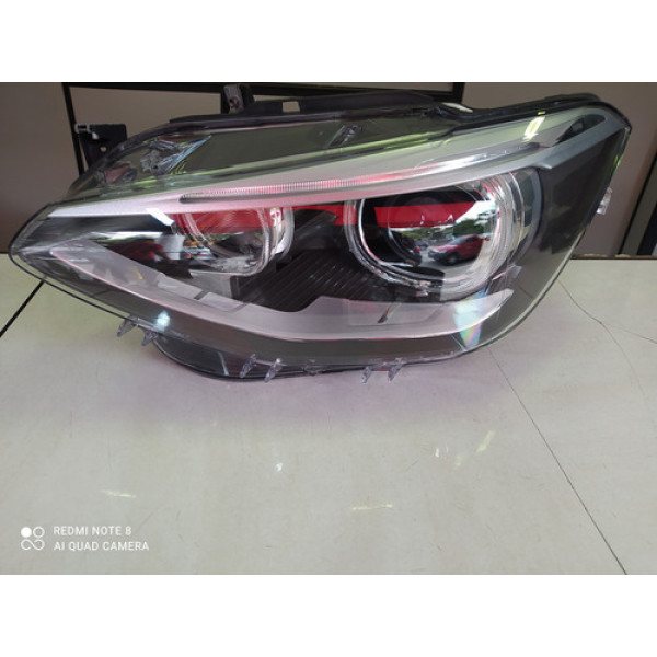 Farol Esquerdo Bmw 116 118 Pra Xenon 2013 2014 2015 Esquerdo/motorista