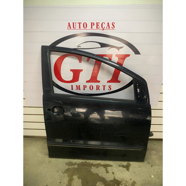 Porta Dianteira Direita Volkswagen Fox 12 13 14 Preto Direito Dianteira