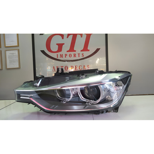 Farol Esquerdo Bmw 320i 318i 330i 2013 A 2016 Novo Original#