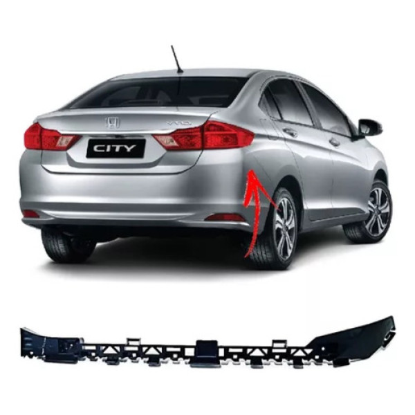 Guia Parachoque Trazeiro Direito City 2015 2016 17 18 19 20 