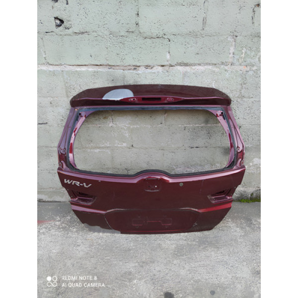 Tampa Porta Mala Traseiro Honda Wrv 2017 A 2021 Bordô