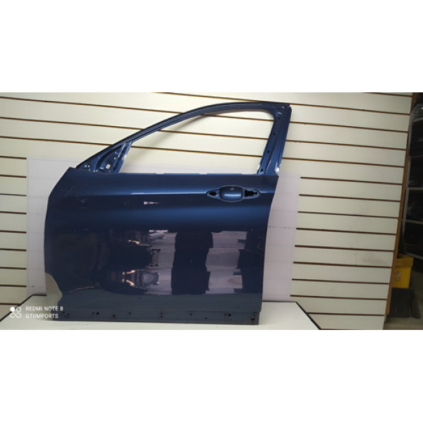 Porta Dianteira Esquerda Bmw X1 2017 2018 2019 2020 Dianteira Esquerdo Azul