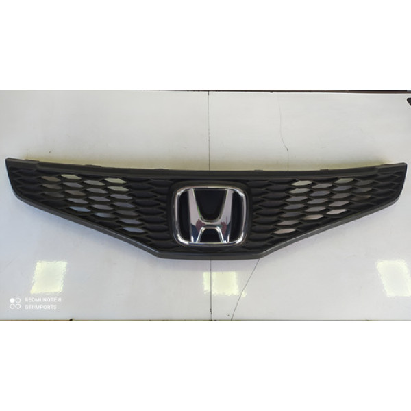 Grade Frontal Parachoque Dianteiro Honda Fit 2009 A 2012 Fosco