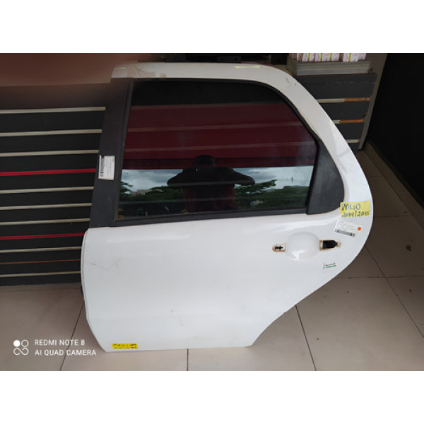 Porta Traseira Esquerda Palio Siena 2008 A 2015 Traseira Esquerdo Branco