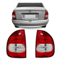 Lanterna Traseira Direita Corsa Sedan Cristal 2000 2010 Direito Vermelho