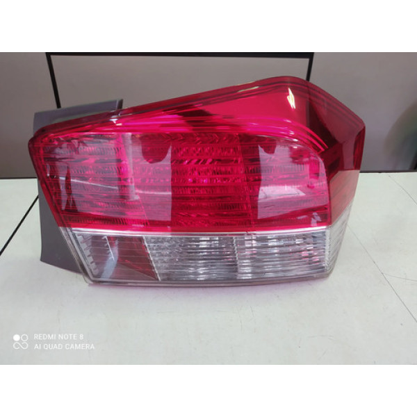 Lanterna Traseira Direita Honda City 2009 A 2014 Direito/passageiro Vermelho