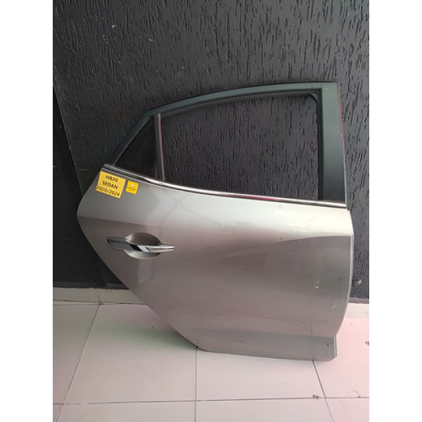 Porta Traseira Direita Hb20 Sedan 2020 A 2024 Direita Dourado Traseira