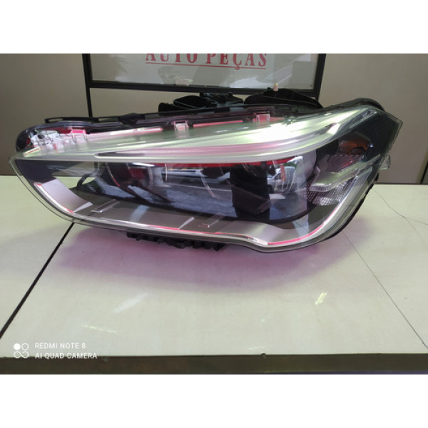 Farol Esquerdo Bmw X1 2016 A 2019 Resistência Esquerdo/motorista