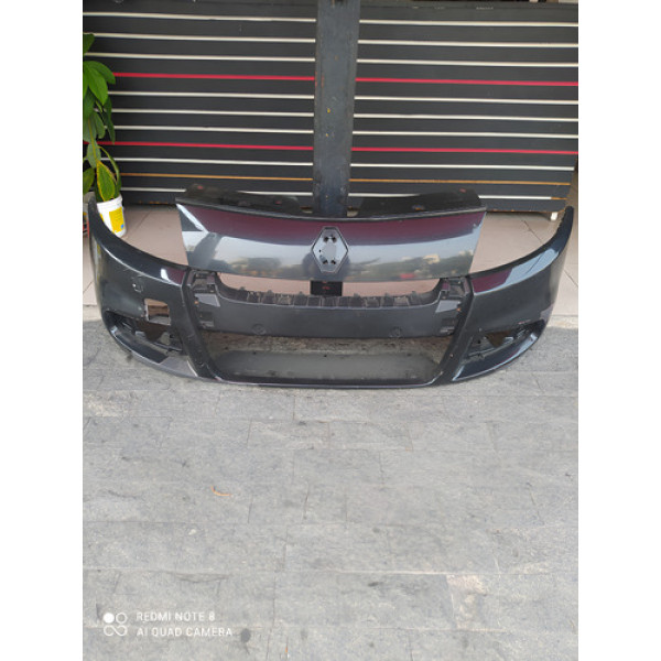 Parachoque Dianteiro Renault Sandero 2012 2013 2014 Preto