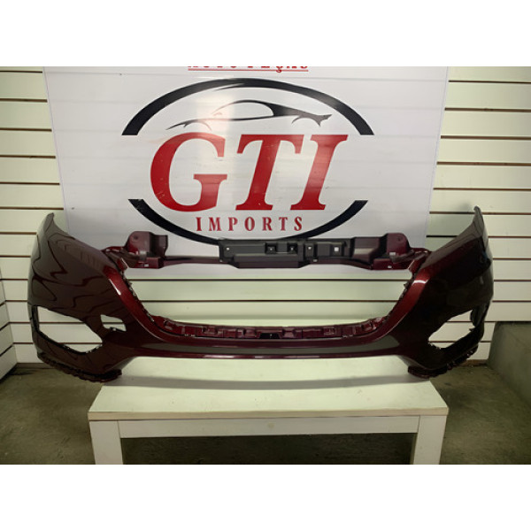 Parachoque Dianteiro Honda Hrv 18 19 20 Vermelho