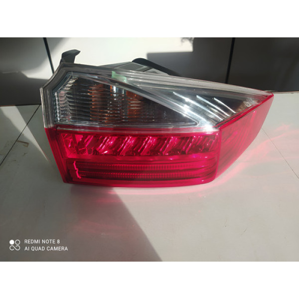 Lanterna Traseira Direita Honda City 2018 A 2021 Led Direito/passageiro Vermelho