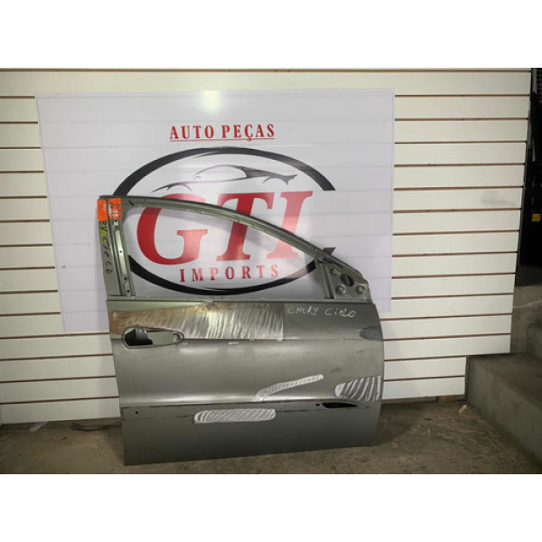 Porta Dianteira Direita Chery Cielo 2010 2011 2012 * Dianteira Direita Prateado