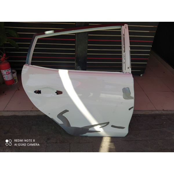 Porta Traseira Direita Yaris Hatch 2017 A 2024 Traseira Direito Branco
